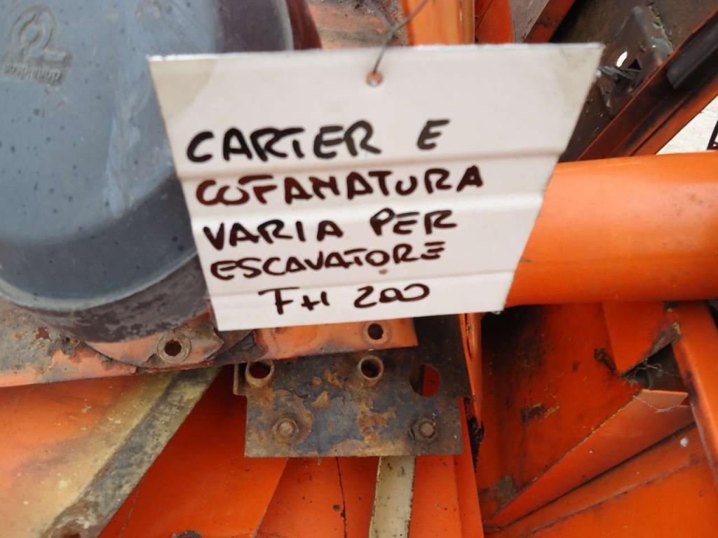 Cofanatura e carter carrozzeria per Fiat Hitachi FH200 Foto 6