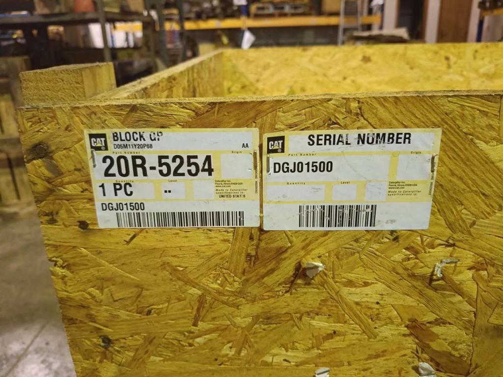 Long block (motore alleggerito) per Caterpillar 3412E Foto 2