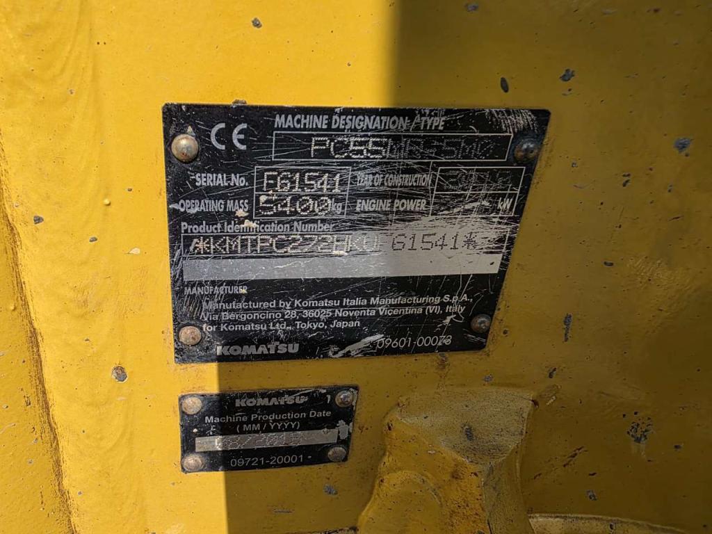 Komatsu Pc 55 MR-5 Foto 27