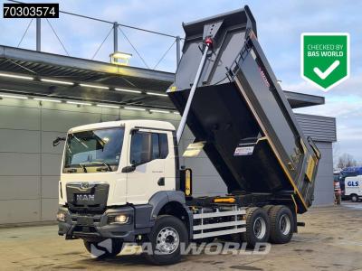 Man TGS 33.480 6X4 NEW! 20m3 Tipper Steelsuspension Big-Axle Automatic Euro 6 in vendita da BAS World B.V.