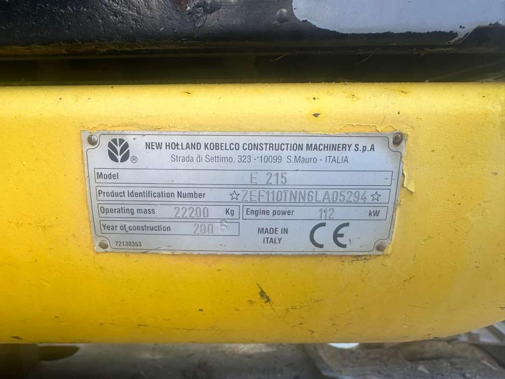 New Holland E215 Foto 5