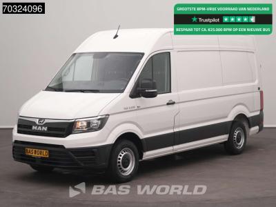 Man TGE 3.140 Automaat L3H3 Airco Cruise Parkeersensoren Euro6 L3 L2H2 Airco Cruise control in vendita da BAS World B.V.