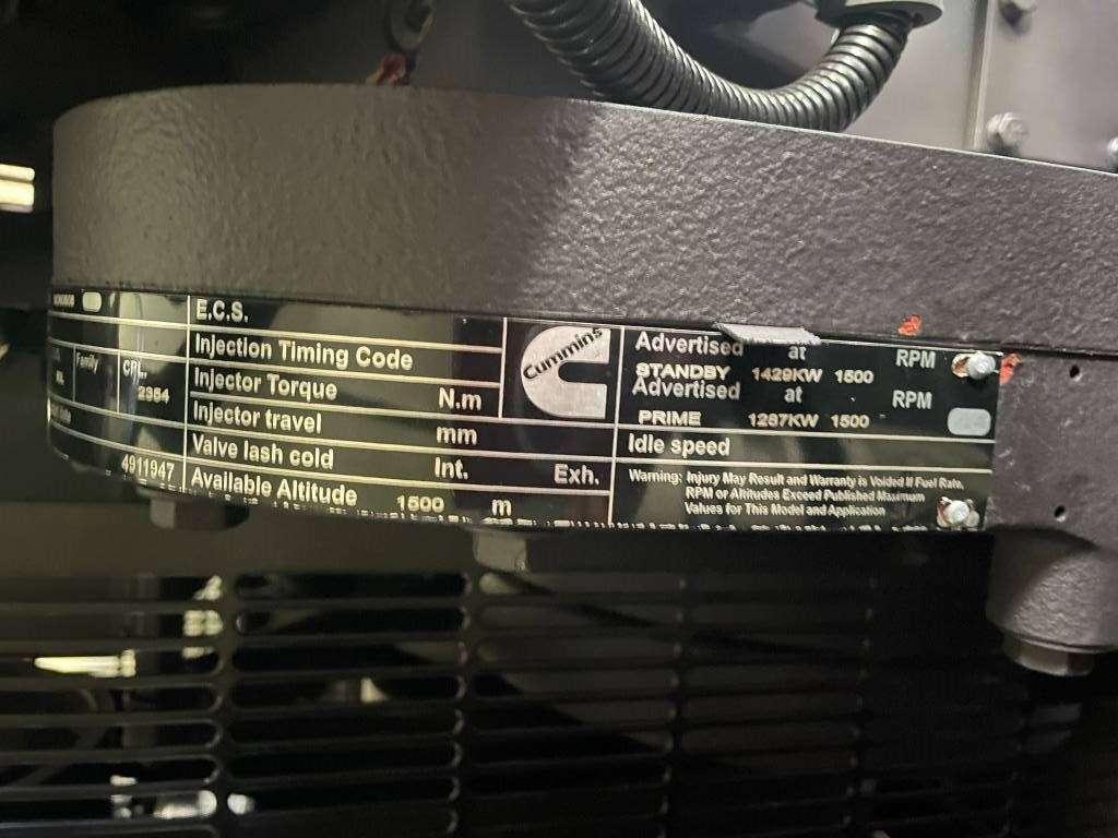 Cummins KTA50GS8 - 1.675 kVA Generator - DPX-18821 Foto 13