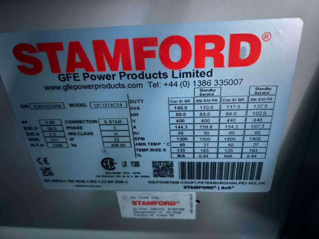 Cummins 6BT5.9-G1 - 110 kVA Generator - DPX-25105 Foto 12