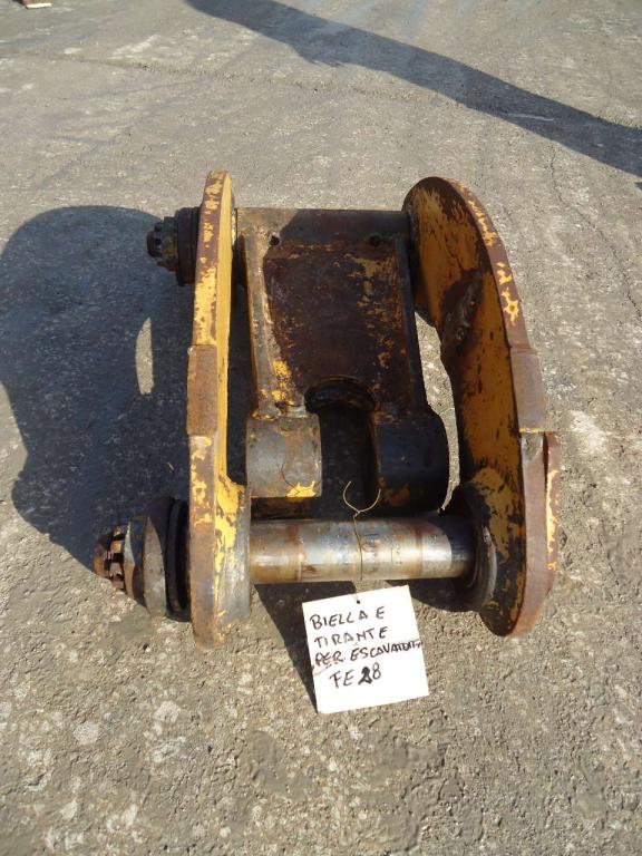 Biella e staffe richiamo benna per Fiat Allis FE28 Foto 4