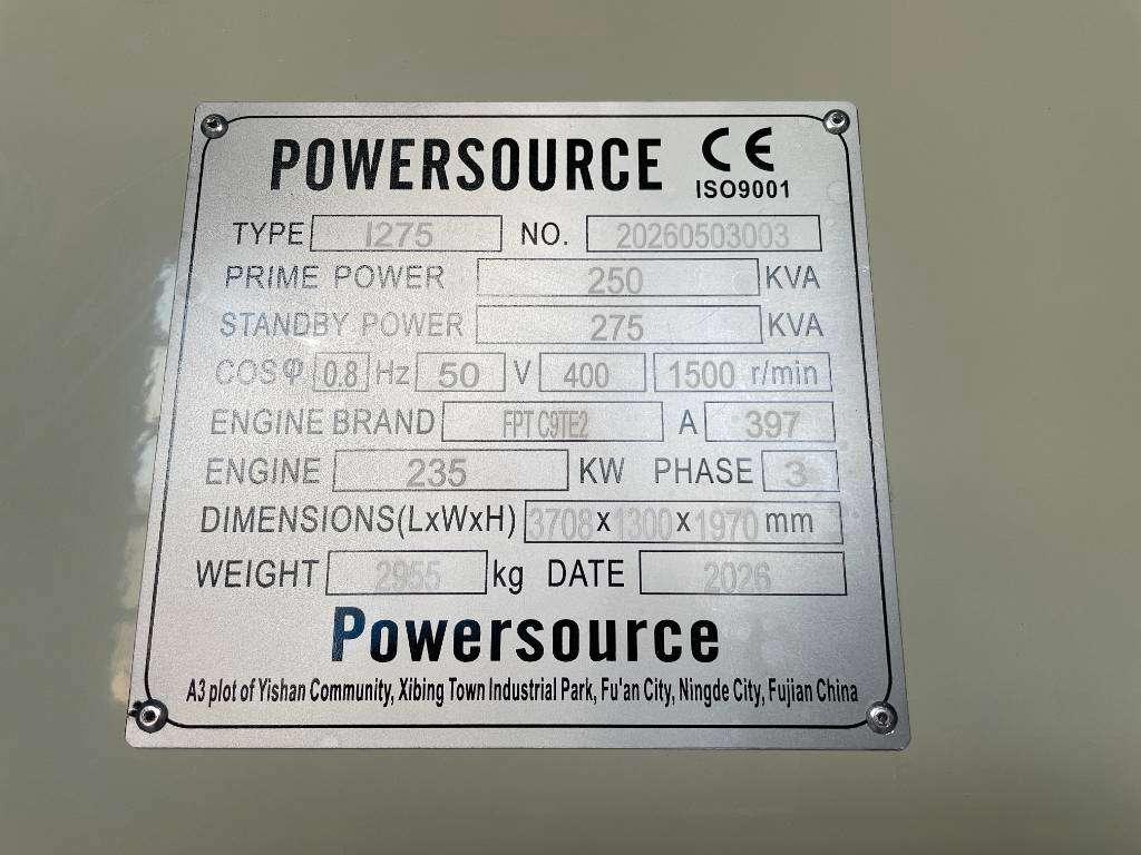 Iveco C9TE2 – 275 kVA Generator – DPX-19794.1 Foto 6