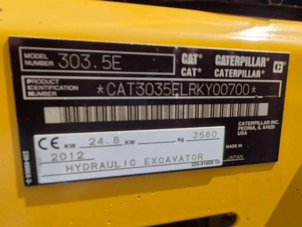 Caterpillar 303.5ECR Foto 11