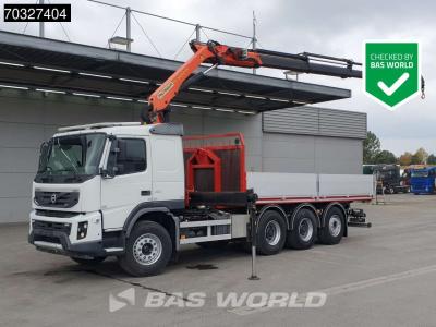 Volvo FMX 420 8X4 LOW original Mileage! Palfinger PK18002 EH Kran Crane Lift+steer axle Euro 6 in vendita da BAS World B.V.