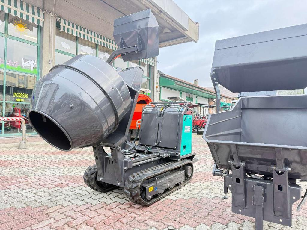 Imer TAURUS 1000 - BOTTE IMPASTATRICE - PALA AUTOCARICANTE - CASSONE DUMPER Foto 4
