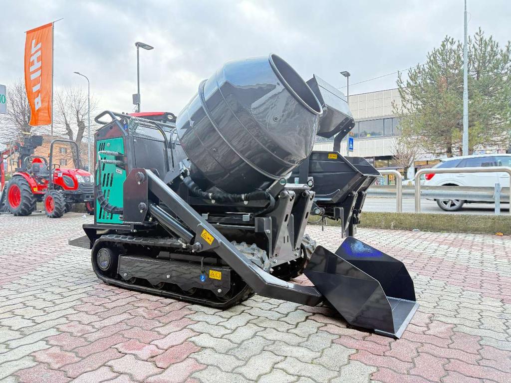 Imer TAURUS 1000 - BOTTE IMPASTATRICE - PALA AUTOCARICANTE - CASSONE DUMPER Foto 9