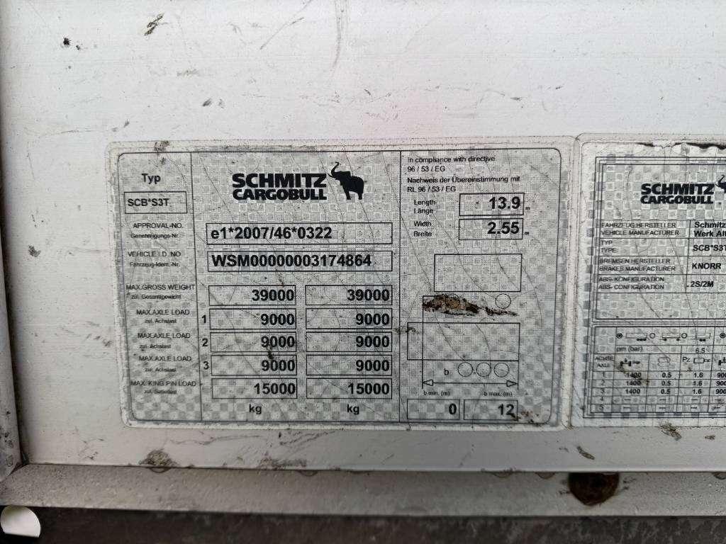 Schmitz Cargobull SCB*S3T Drankentrailer / 3 Axles / Speed Curtain Foto 25