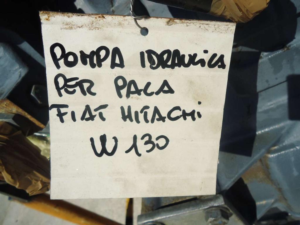 Pompa idraulica per Fiat Hitachi W130 Foto 2