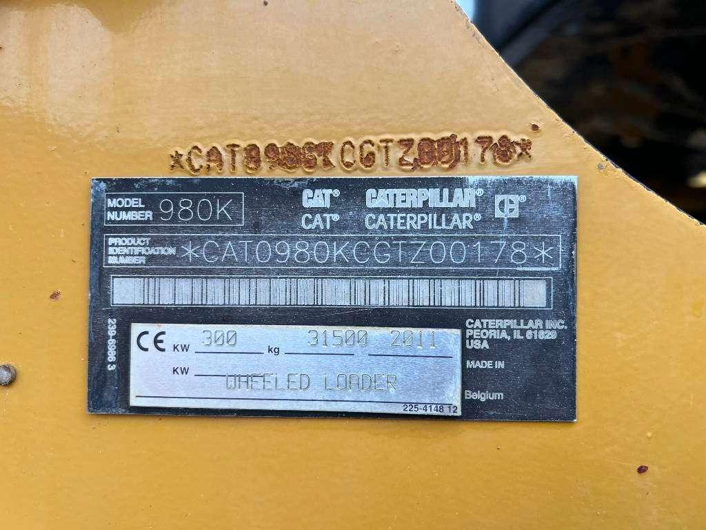 Caterpillar 980K - Weight System / Automatic Greasing Foto 17