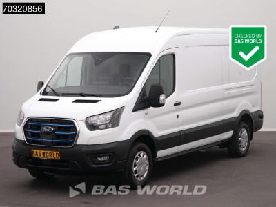 Ford Transit 185pk L3H2 L3 Elektrisch 68kWh 317km WLTP Navi Airco Cruise Parkeersensoren v+a SYNC4-Displ in vendita da BAS World B.V.