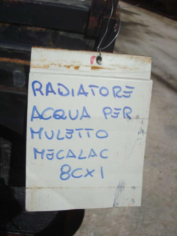 Radiatore acqua per per Muletto Mecalac 8CXI Foto 4