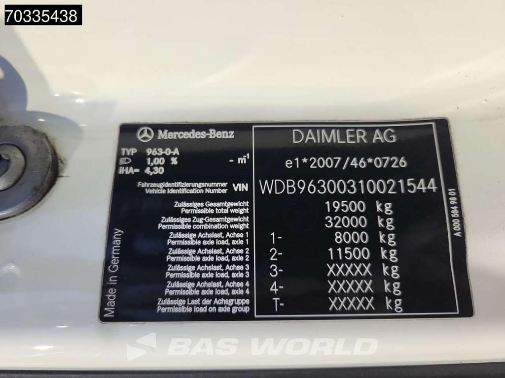 Mercedes Actros 1835 Actros 4X2 Full-Air Automatic Euro 6 2t Tailgate Foto 30