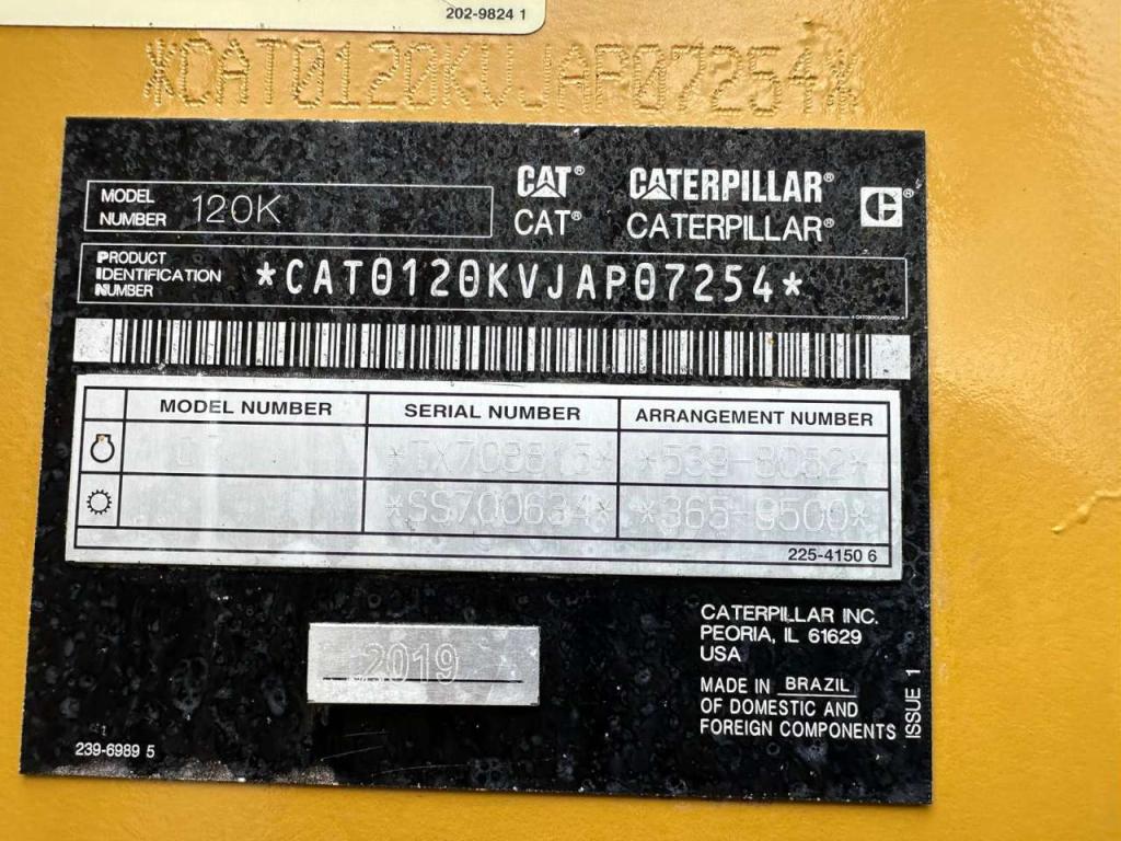 Caterpillar 120K Motor Grader Foto 23