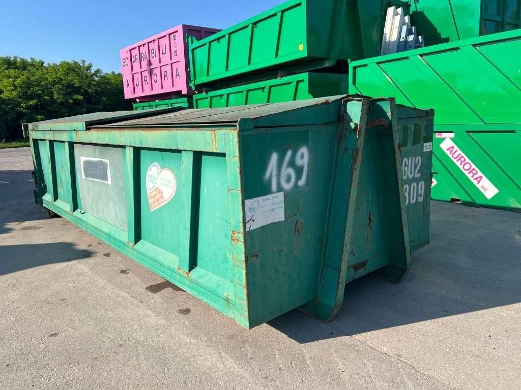 CONTAINER SCARRABILE USATO CON COPERCHIO Foto 2