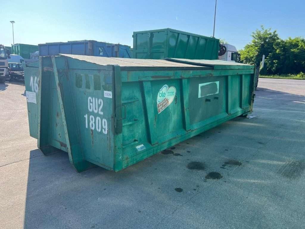 CONTAINER SCARRABILE USATO CON COPERCHIO Foto 3