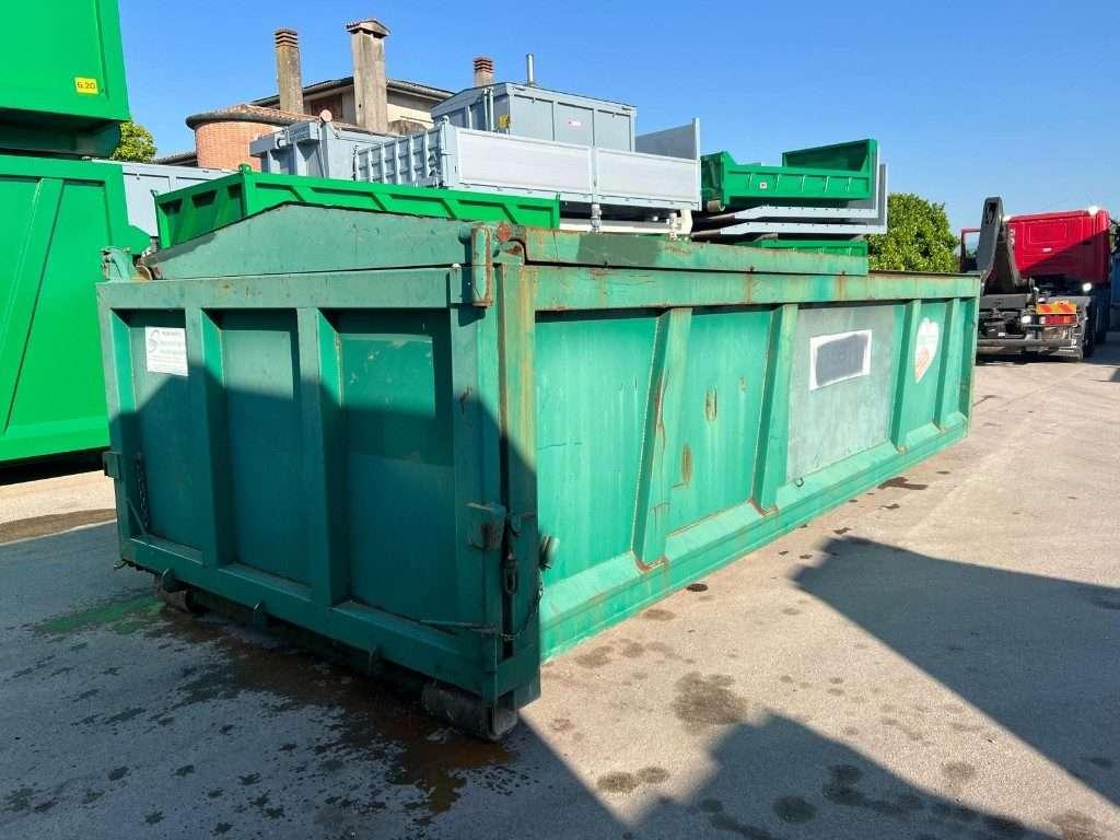CONTAINER SCARRABILE USATO CON COPERCHIO Foto 4