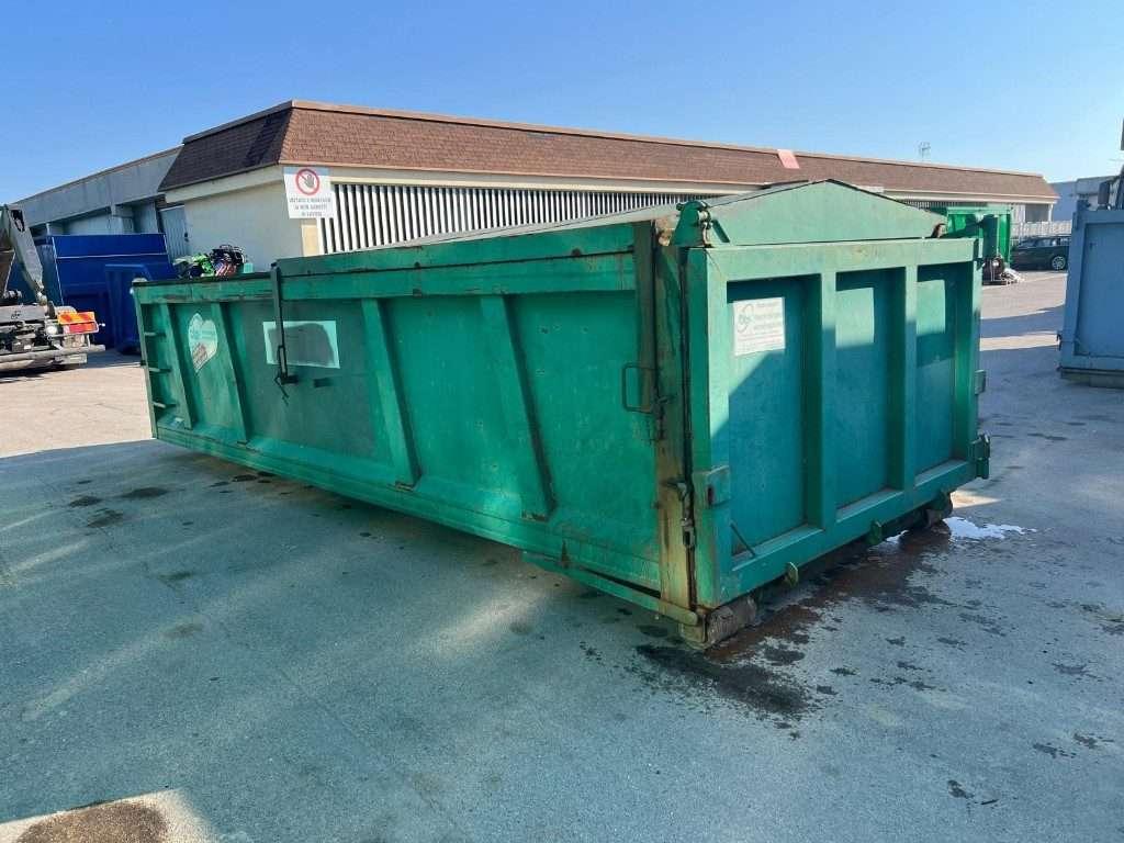 CONTAINER SCARRABILE USATO CON COPERCHIO Foto 5