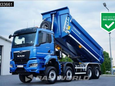Man TGS 41.480 TGS 8X8 NEW! 8x8 19m3 KH Kipper Steel suspension Big-Axle Euro 6 in vendita da BAS World B.V.
