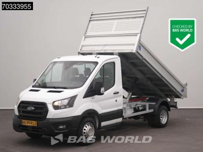 Ford Transit 170pk Kipper Dubbellucht 3,5t Trekhaak Airco Camera Euro6 Tipper Benne Kieper A/C Towbar in vendita da BAS World B.V.