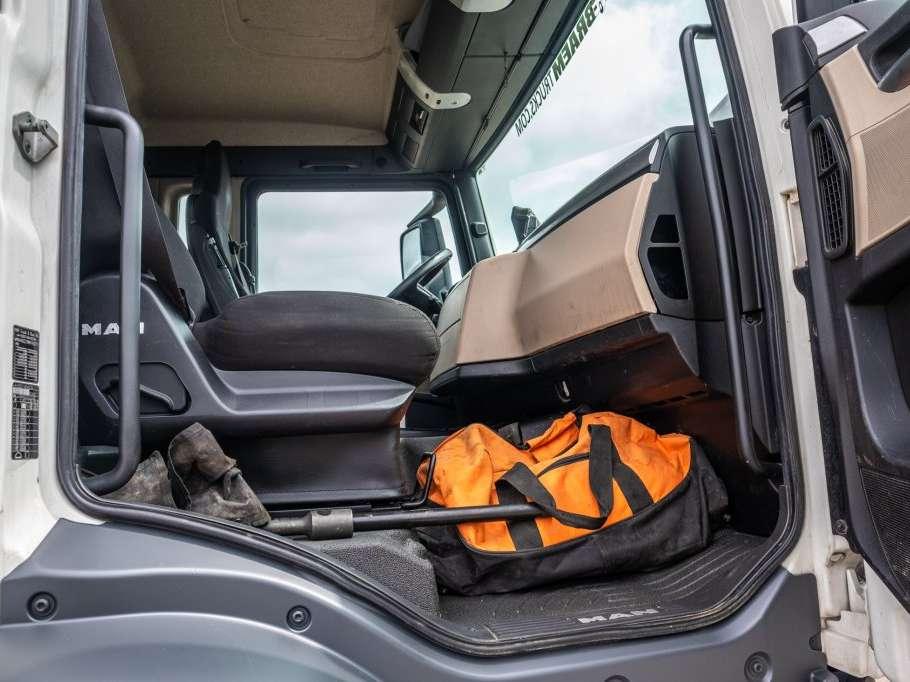 Man TGS 32.360+PUTZMEISTER8M³+BAND/BELT/TAPIS Foto 13