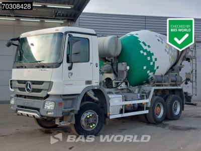 Mercedes Actros 3336 Actros 6X6 Full Steel Stetter Mixer Euro 5 in vendita da BAS World B.V.