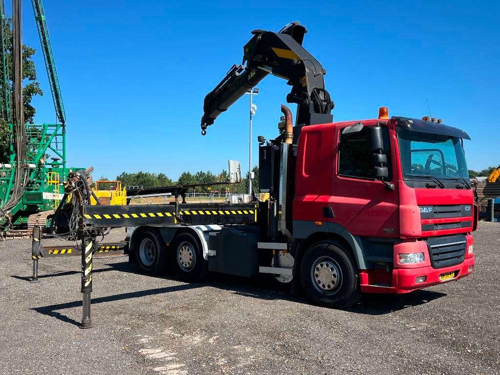 Daf CF85.430 + Effer 550 6/S Crane Foto 8