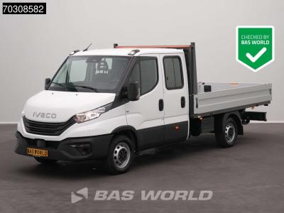 Iveco Daily 35S16 3.0L Automaat Dubbel Cabine Open Laadbak 3,5t Trekhaak 160PK Airco Euro6 Pritsche Picku in vendita da BAS World B.V.