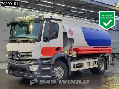 Mercedes Antos 1824 4X2 13500ltr Fuel tanker 4 comparments ADR Automatic Euro 6 in vendita da BAS World B.V.