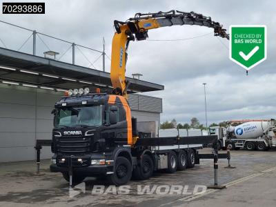 Scania R560 R 10X4 EFFER 655 / 6S Crane +Jib Winch 3-Pedals Lift+Steering-Axle Retarder Euro 5 in vendita da BAS World B.V.