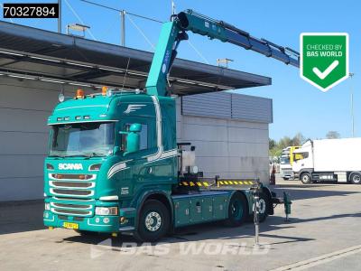 Scania G410 G 6X2 NL-Truck APK 01-2027 Full-Air Retarder HMF3220 K6 Crane Leder Navi ACC in vendita da BAS World B.V.
