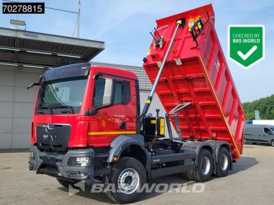 Man TGS 33.400 6X4 NEW! 16m3 Wielton tipper Manual body heating Big-Axle Euro 5 in vendita da BAS World B.V.