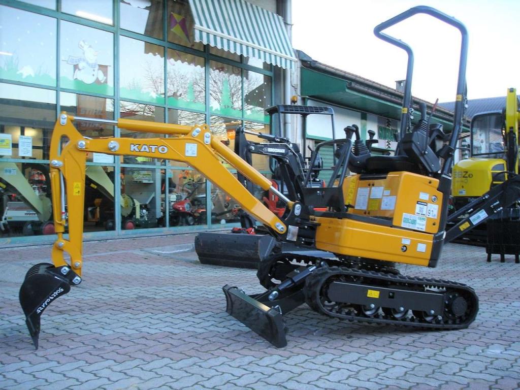 Kato HD 12 VXE - MOTORE YANMAR CARRO ALLARGABILE Foto 10