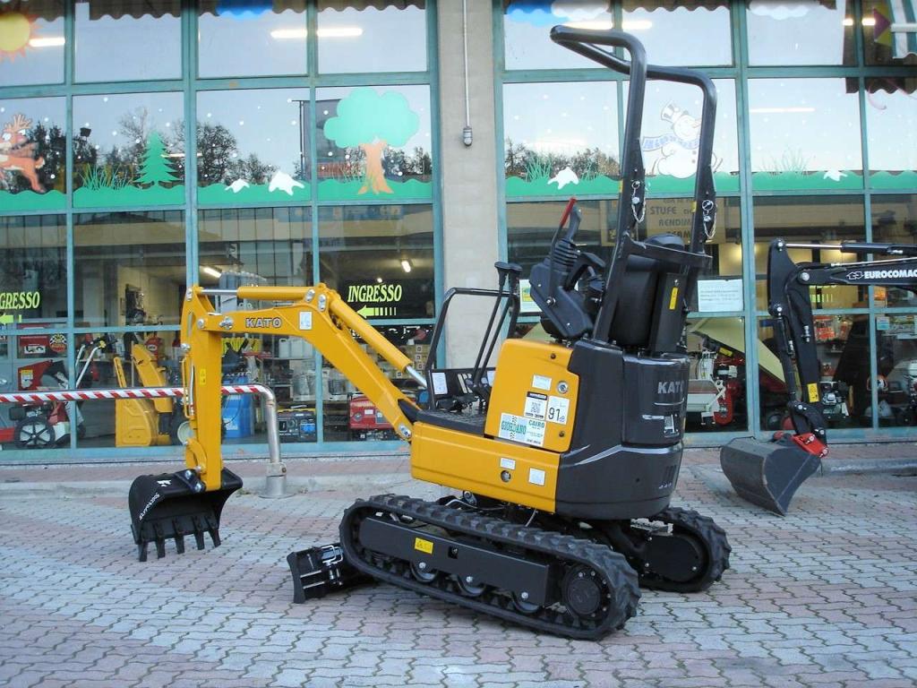 Kato HD 12 VXE - MOTORE YANMAR CARRO ALLARGABILE Foto 11