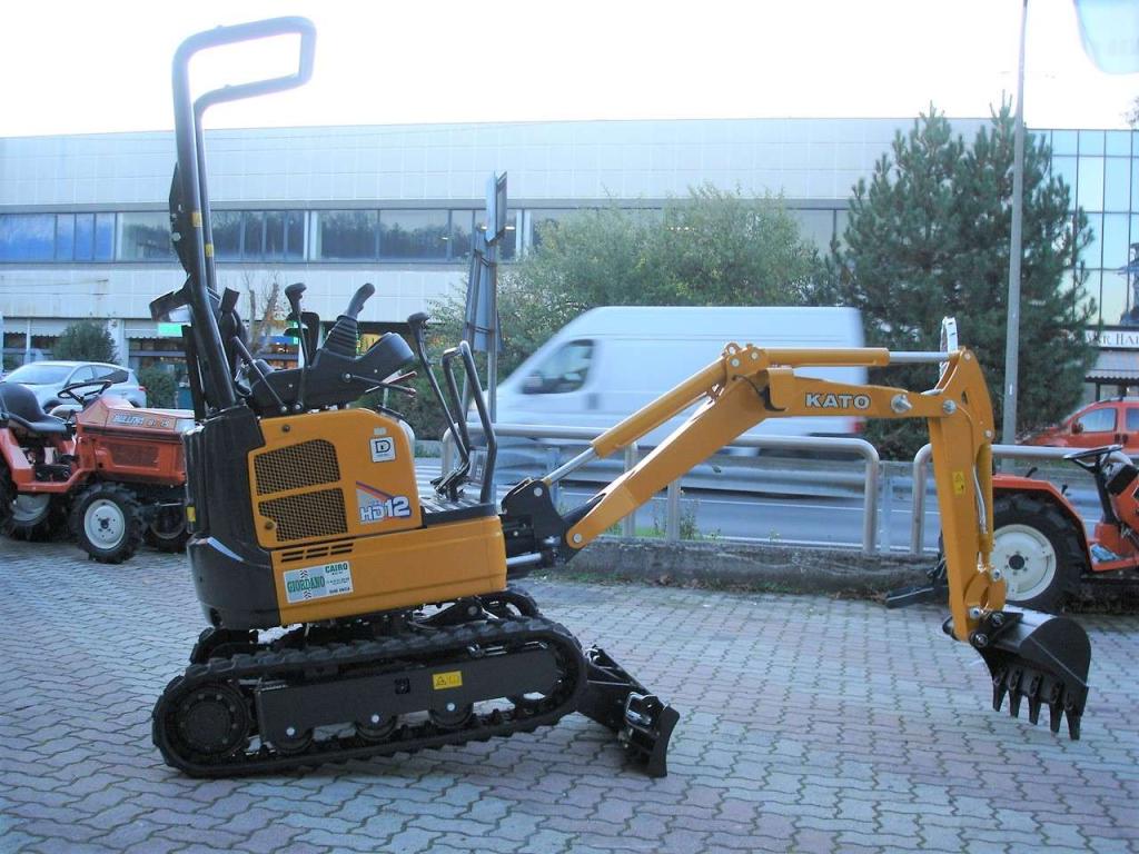 Kato HD 12 VXE - MOTORE YANMAR CARRO ALLARGABILE Foto 19