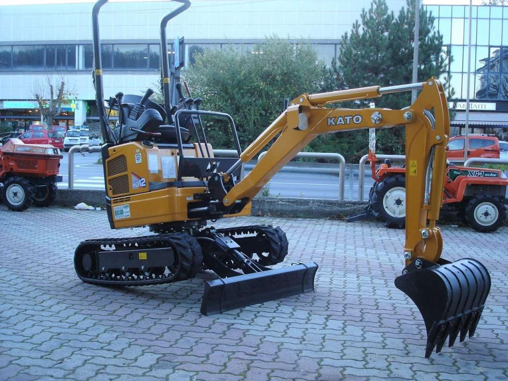 Kato HD 12 VXE - MOTORE YANMAR CARRO ALLARGABILE Foto 2