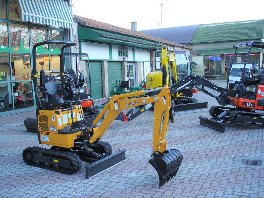 Kato HD 12 VXE - MOTORE YANMAR CARRO ALLARGABILE Foto 20