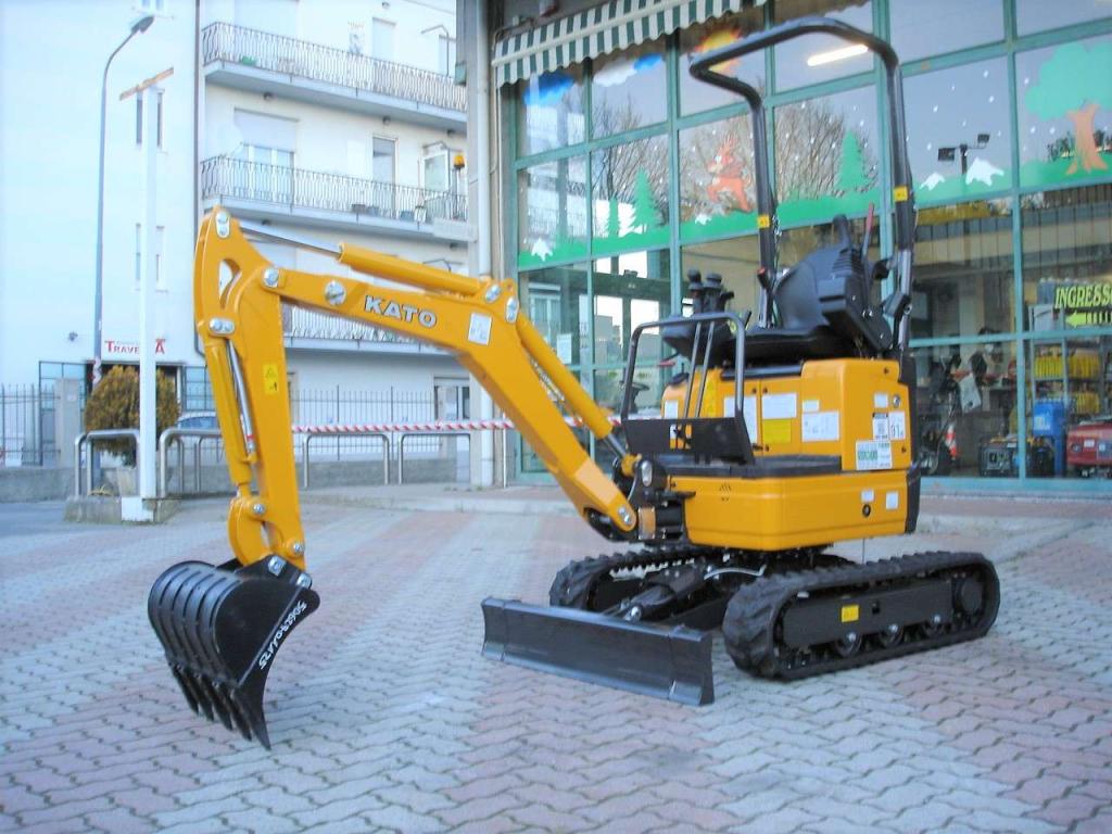 Kato HD 12 VXE - MOTORE YANMAR CARRO ALLARGABILE Foto 4