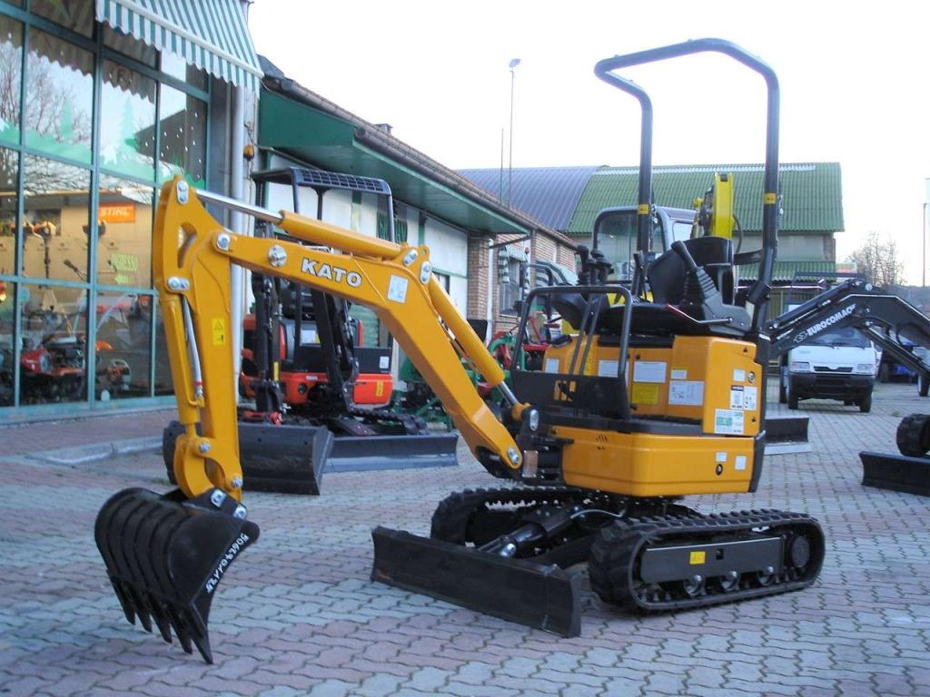 Kato HD 12 VXE - MOTORE YANMAR CARRO ALLARGABILE Foto 6