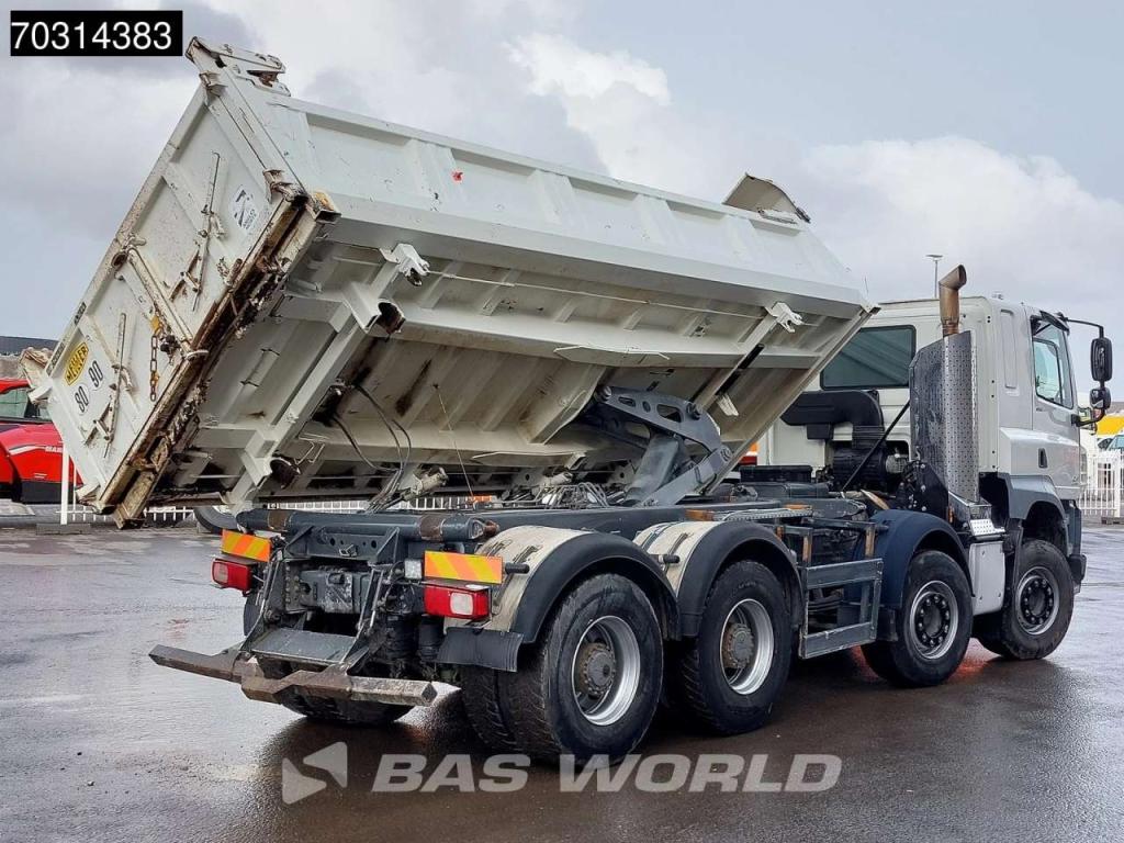 Daf CF 510 8X4 12m3 Meiller 2-way tipper Steel suspension Big-Axle Sleepercab Euro 6 Foto 7