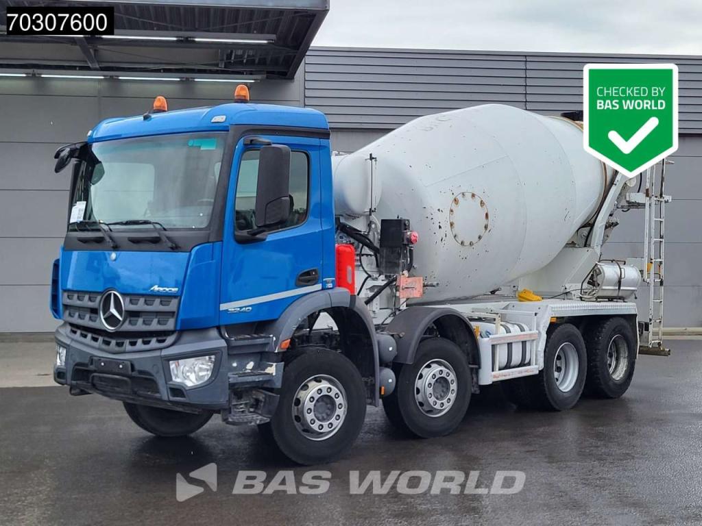 Mercedes Arocs 3240 8X4 9m3 Stetter Mixer Full Steel Euro 6 Foto 1