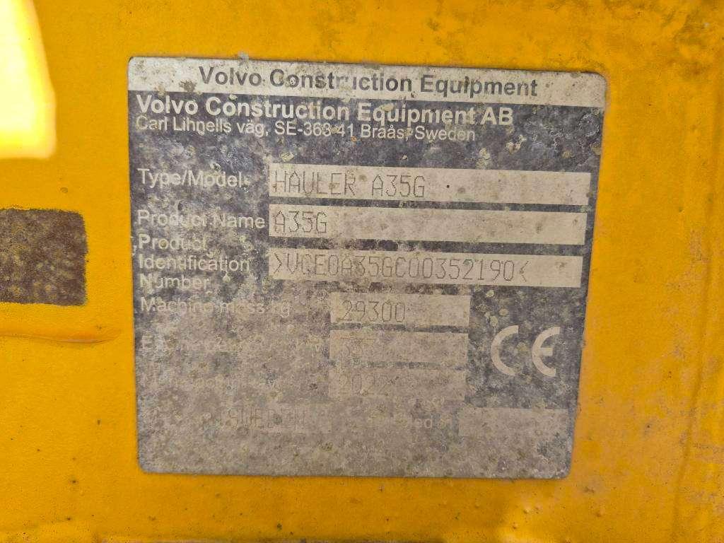 Volvo A35G Foto 9