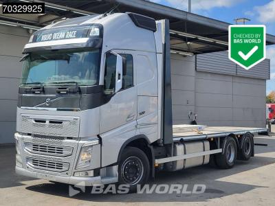 Volvo FH 500 6X2 735cm open load floor + ramps Lift+steering axle VEB+ I-Park cool Euro 6 in vendita da BAS World B.V.