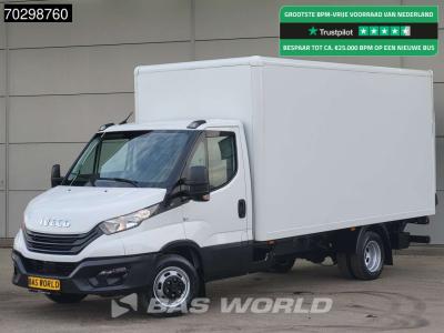 Iveco Daily 35C16 Laadklep Dubbellucht Bakwagen 160PK Airco Euro6 Meubelbak Koffer Airco in vendita da BAS World B.V.