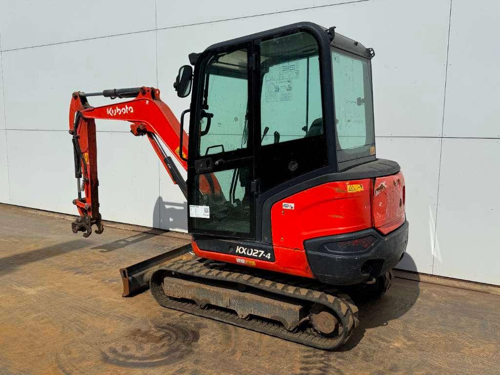 Kubota KX027-4 - Hammer Lines / Quick Coupler Foto 3