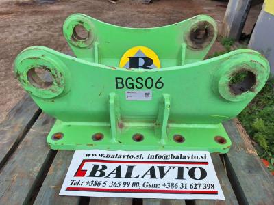 S60-BGS for 12-18 ton excavators Attachment plate in vendita da Balavto