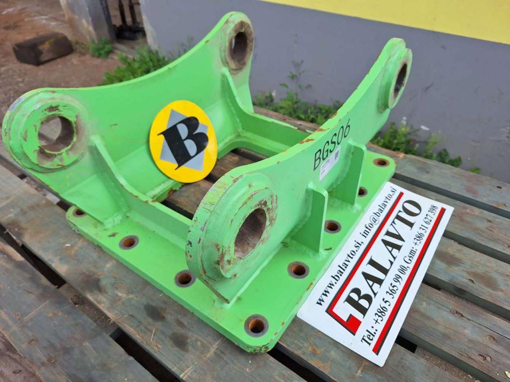 S60-BGS for 12-18 ton excavators Attachment plate Foto 8